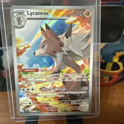 Lycanroc 166/159 Illustration Rare Journey Together Pokemon Near Mint - Image 1
