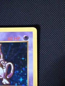 Wizards of the Coast Pokemon TCG Base Set Shadowless Mewtwo 10/102 Holo 1999 - Image 4