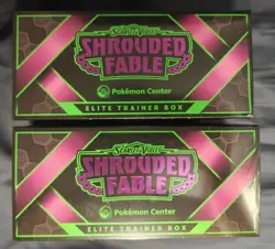 Pokemon TCG Shrouded Fable Pokemon Center Elite Trainer Box 2 Box - Image 5