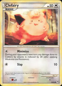 Clefairy 54/95 Common Call of Legends Pokemon Lightly Played - Image 1