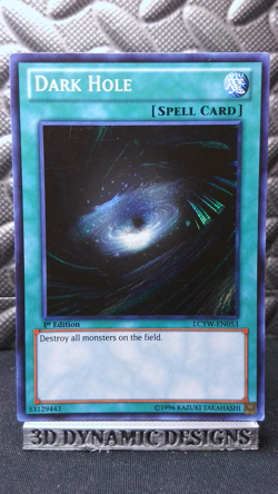 | Yugioh Dark Hole LCYW-EN053 1st Edition Secret Rare Collection Yugis NM- 🔥 | - Image 1
