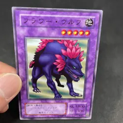 yugioh Flower Wolf PG-46 normal japnese - Image 5