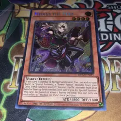 Medius the Pure - Secret Rare - Limited - DUAD-ENSP1 - Duelist's Advance - NM - Image 1