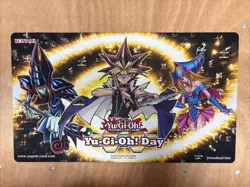 Yami Yugi Dark Magician / Girl Yugioh Yu-Gi-Oh Day Playmat Offical Licensed - Image 1