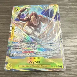 One Piece CCG Wyper OP15-114 SR Character Eng 6000 Power Cost 5 - Image 1