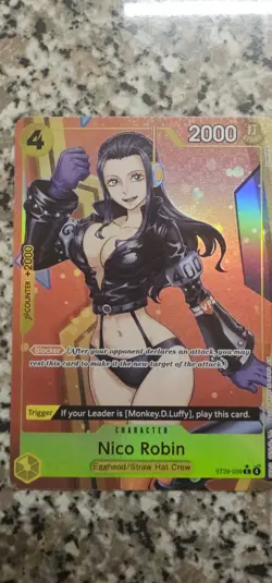 ONE PIECE Card Game Egg Head English ST29-009 Nico Robin TCG - Image 1