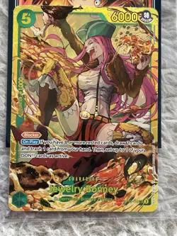 Jewelry Bonney OP12-118 SEC One Piece TCG Legacy of the Master English Secret R - Image 2
