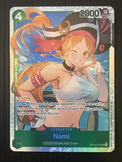 Nami OP14-031 (SR) The Azure Sea’s Seven One Piece TCG English - Image 1