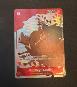 One Piece CCG Monkey D. Luffy (Gift Collection) P-001 - Image 1