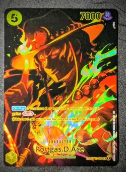 One Piece CCG - Portgas.D.Ace (SP) ST13-011 Legacy of the Master Special SR OP12 - Image 1