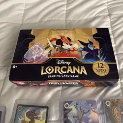 Disney Lorcana TCG: The First Chapter Booster Box New/Sealed Legendary Epic lot - Image 2