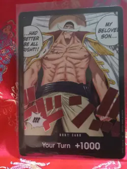 WHITEBEARD Don!! Card Two Legends One Piece Card CCG Foil gAME Card - Image 1