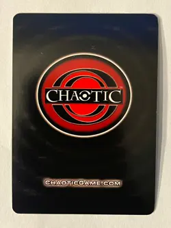 Chaotic 40/100 Cyclone Slam Super Rare Holo Foil Attack Card - Image 2