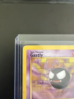 Pokemon TCG Gastly Fossil, 1st Edition Uncommon Card 33/62 MP - Image 2