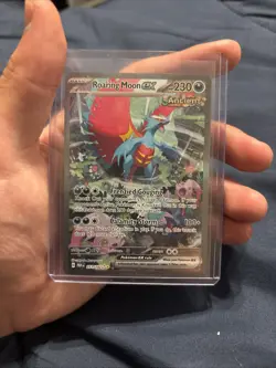 Roaring Moon EX Sir 251/182 Paradox Rift Holo Pokemon TCG Card - Image 1