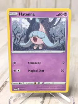 Hatenna 005/015 2025 McDonalds Happy Meal Pokemon Dragon Discovery Card - Image 1