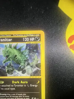 Pokemon Expedition Tyranitar Card 66/165 Non-Holo NM - Image 3