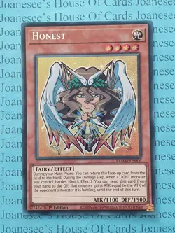 BLMM-EN006 Honest Yu-Gi-Oh Card 1st Edition Chibi Artwork New - Image 1