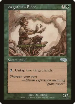 MTG Argothian Elder - 233 / English / Moderately Played - Image 1