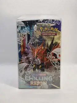 Pokemon TCG Chilling Reign Booster Box SEALED - Sword & Shield w/ Plastic Case - Image 3