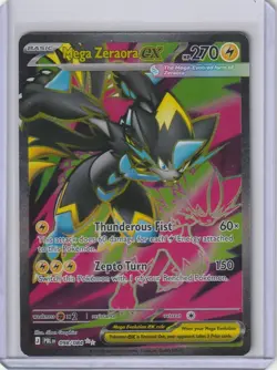 Mega Zeraora ex 098/084 Pokemon TCG: Pitch Black NM - Image 1