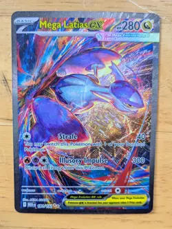 Pokemon Mega Evolutions Mega Latias ex 181/132 Me01: Mega Evolution Holo SIR - Image 1