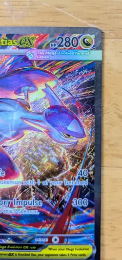 Pokemon Mega Evolutions Mega Latias ex 181/132 Me01: Mega Evolution Holo SIR - Image 5