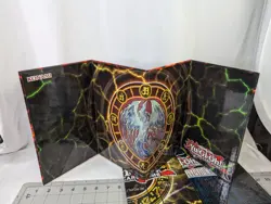 1996 Shonen Jump Yu-Gi-Oh! Trading Card Game Folding Playing Mat Board Konam Lot - Image 3