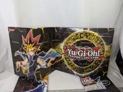 1996 Shonen Jump Yu-Gi-Oh! Trading Card Game Folding Playing Mat Board Konam Lot - Image 4
