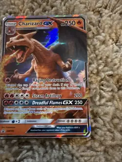 Pokemon TCG Charizard GX SM195 Detective Pikachu Promo Holo - Image 3