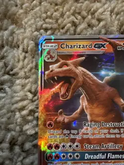 Pokemon TCG Charizard GX SM195 Detective Pikachu Promo Holo - Image 5