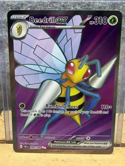 The Pokemon Company Beedrill EX 098/086 Crown Zenith Full Art Holo Eng - Image 4