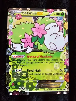 Pokemon TCG Shaymin EX XY148 NM - Image 1