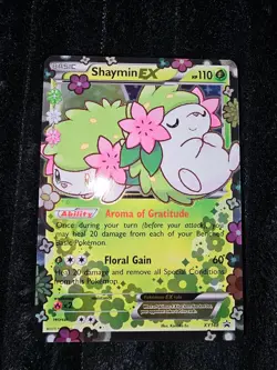 Pokemon TCG Shaymin EX XY148 NM - Image 2