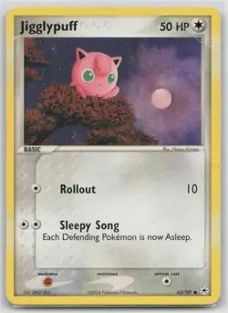 Jigglypuff 63/101 Common Hidden Legends Pokemon Damaged - Image 1