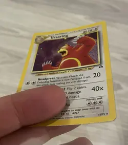 Ursaring 15/75 Neo Discovery Holo Rare Vintage Pokemon Card - Image 4