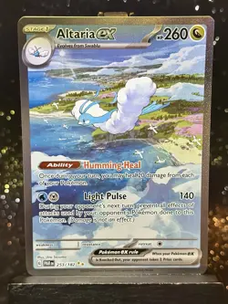 Altaria ex 253/182 SV04 Paradox Rift Special Illustration Rare Pokemon TCG NM - Image 1