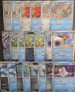 Pokemon Chaos Rising Master Base Set Complete (162) Holo, Reverse & EX - Image 4