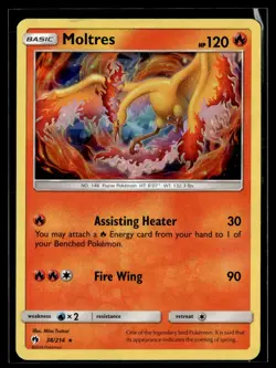 Pokemon TCG Deck Exclusives #038/214 Moltres Cracked Ice Holo - Image 1