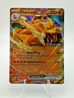 Pokemon Charizard ex 006/165 - SV Scarlet & Violet: 151 - NM - Image 3