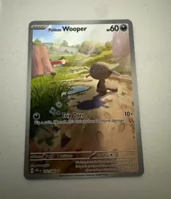 The Pokemon Company Paldean Wooper 102/094 ME02 Illus Rare Holo 60 HP EN - Image 1