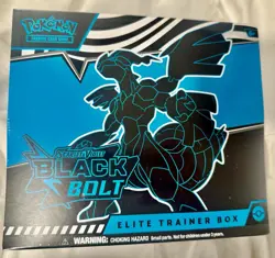 Pokemon TCG Scarlet & Violet Black Bolt Elite Trainer Box Sealed English 2025 - Image 1
