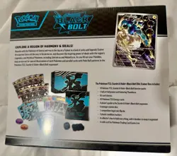 Pokemon TCG Scarlet & Violet Black Bolt Elite Trainer Box Sealed English 2025 - Image 2