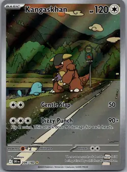 Kangaskhan 204/182 Destined Rivals Pokemon TCG Holo Illustration Rare NM - Image 1