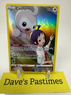 Castform TG11/TG30 NM+ Character Rare - Lost Origin:Trainer Gallery -Pokemon P1 - Image 1