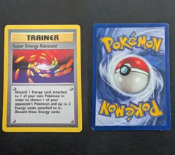 Super Energy Removal 79/102 Rare Base Set Unlimited Pokemon Heavily Played - Image 1