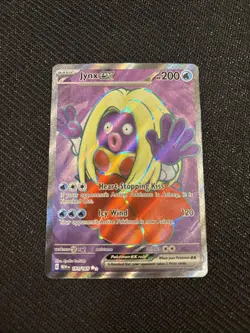 Pokemon TCG Jynx EX 191/165 Scarlet & Violet 151 Full Art Holo Card - Image 1