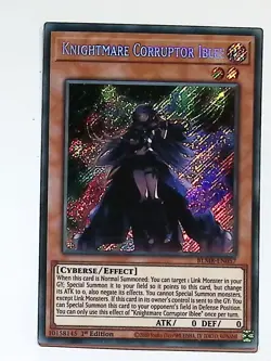 Knightmare Corruptor Iblee - BLMR-EN057 - Secret Rare - 1st Edition - Yugioh - Image 1
