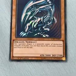 YuGiOh - Blue-Eyes White Dragon LCKC-EN001 1st Edition Near Mint (SDK Artwork) - Image 5