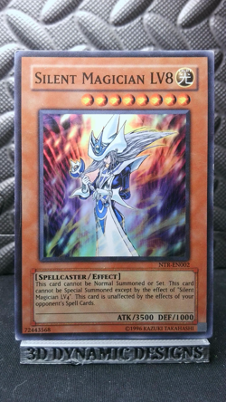 | Yugioh Silent Magician LV8 NTR-EN002 Super Nintendo Ds Nightmare Of PL 🔥 | - Image 1